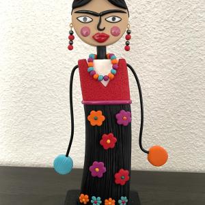 Frida kahlo - Vente en ligne de bijoux fimo