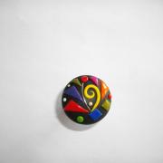 Bague ronde (multicolore)