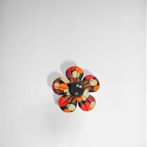 Bague fleur (rouge) - Vente en ligne de bijoux fimo