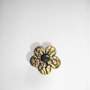 Bague fleur (doré)