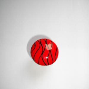 Bague ronde (fils rouge) - Vente en ligne de bijoux fimo