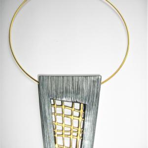 Trapèze grillage ( doré, argenté) - Vente en ligne de bijoux fimo