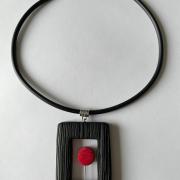 Carré (rouge , orange, bordeaux et or)