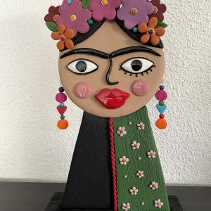 Frida kahlo - Vente en ligne de bijoux fimo