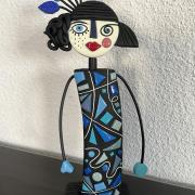 figurine (mosaique bleue)