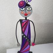 Figurine (rétro mauve)