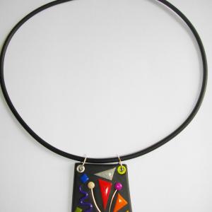 Trapèze classique (multicolore) - Vente en ligne de bijoux fimo